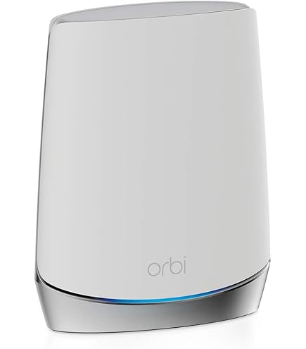 ORBI SATELLITE RBS850 スマートスピーカー ホワイト Amazon.com: NETGEAR Orbi Ultra-Performance Tri-Band WiFi 6